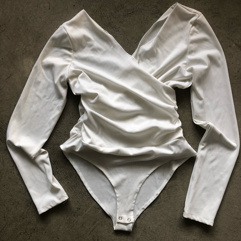 Superdown long sleeve bodysuit